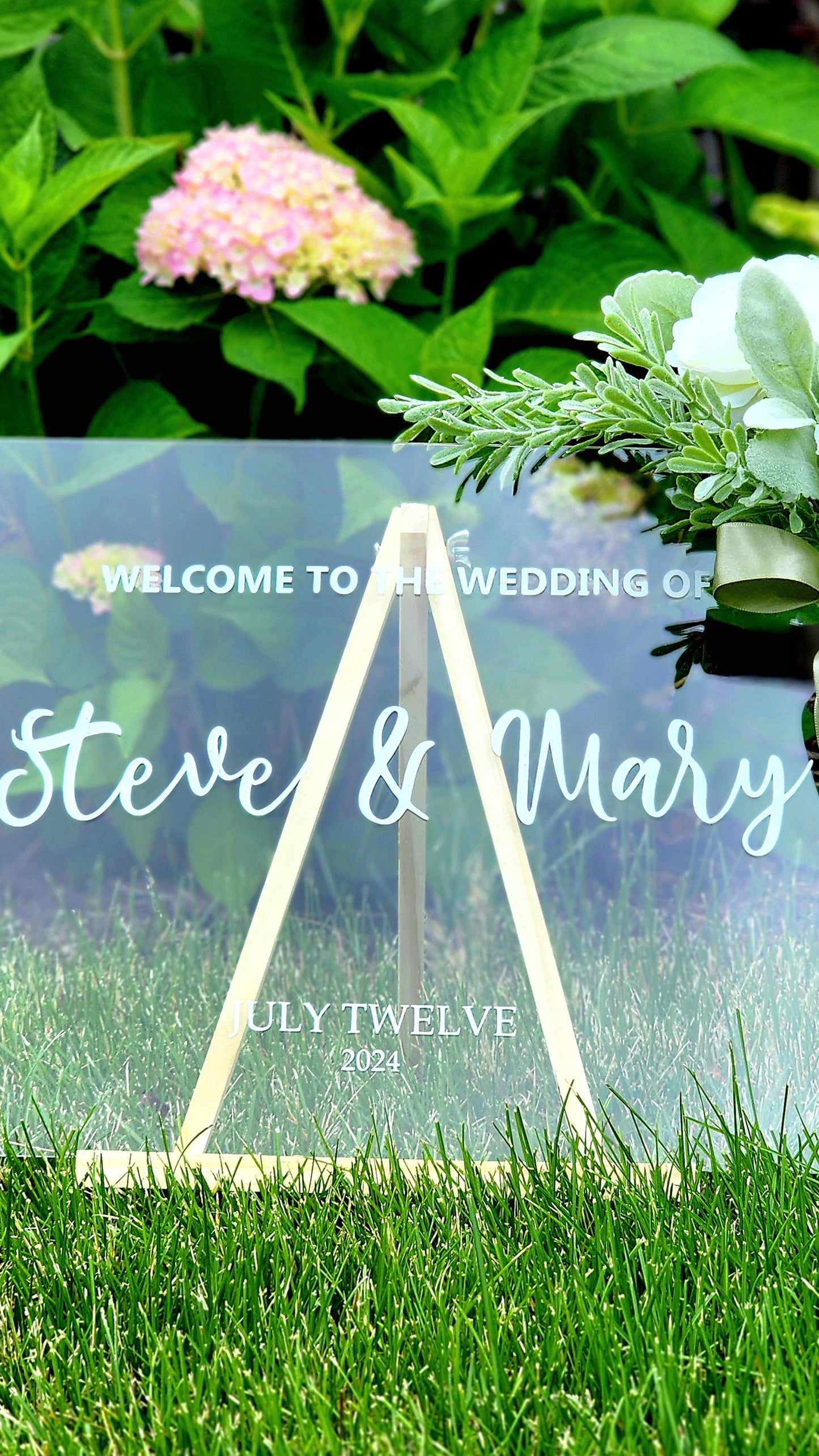 Acrylic Sign - Clear