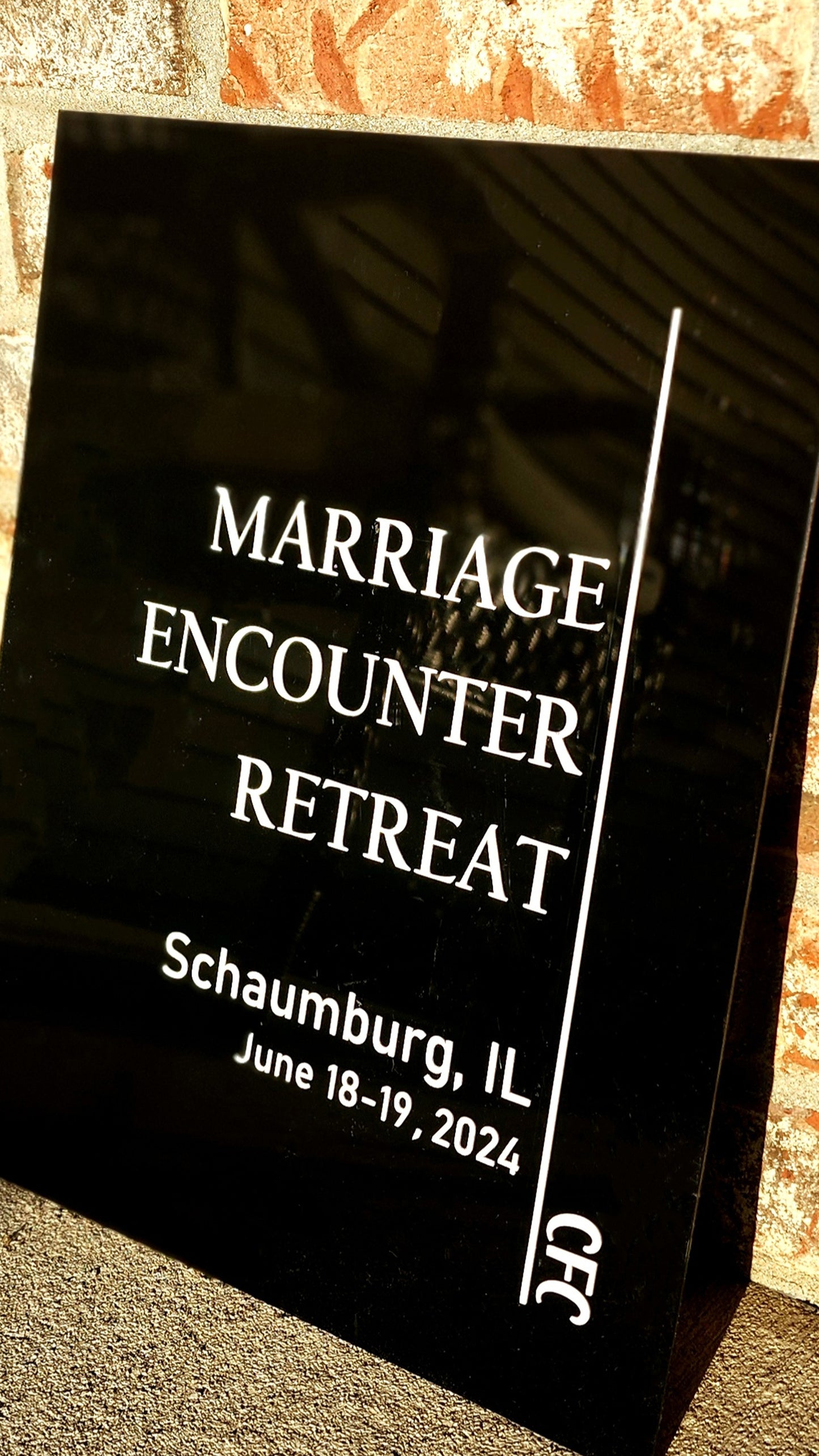 Acrylic Sign - Fully Painted