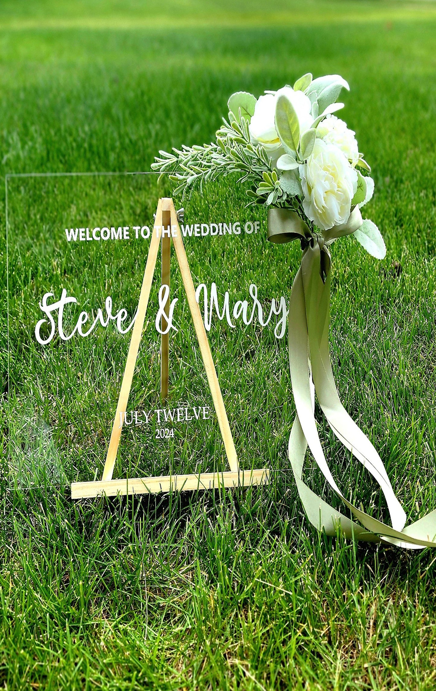 Acrylic Sign - Clear